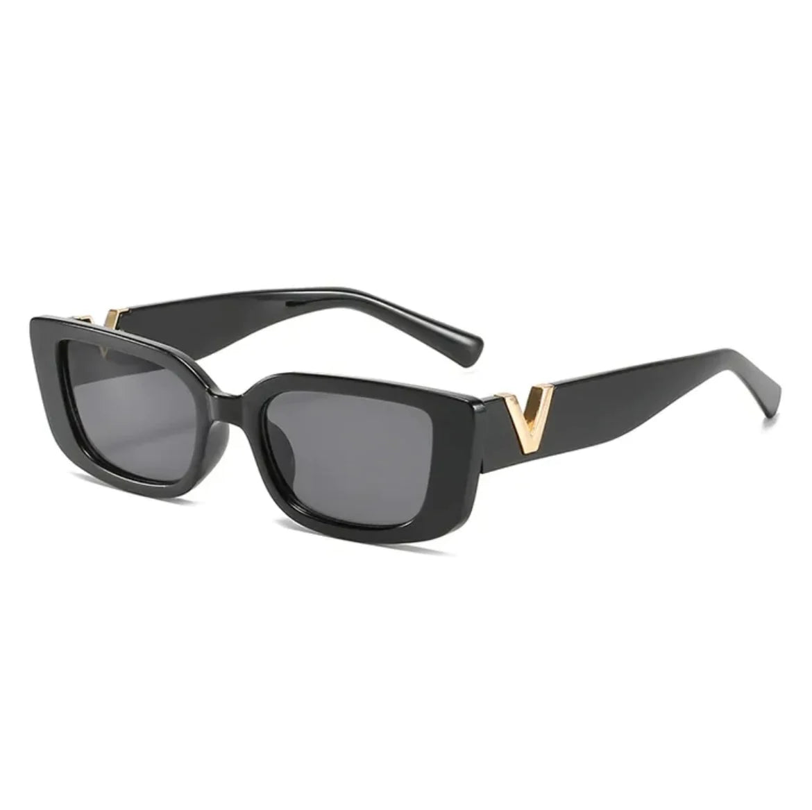 Ficus Sunglass Negro Rectangular